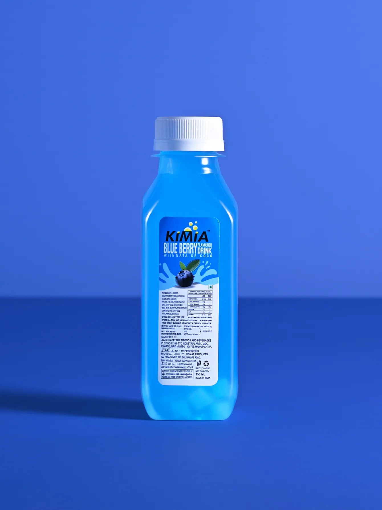 Kimia Blueberry Falvoured Juice - 150ml (30 Pcs)