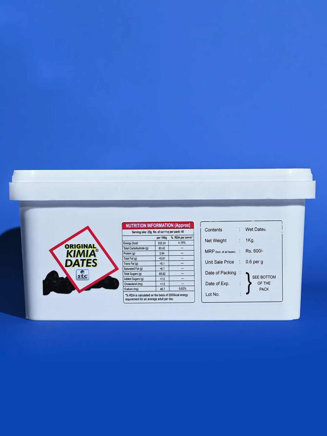 Kimia Dates Original Mazafati Dates -1kg