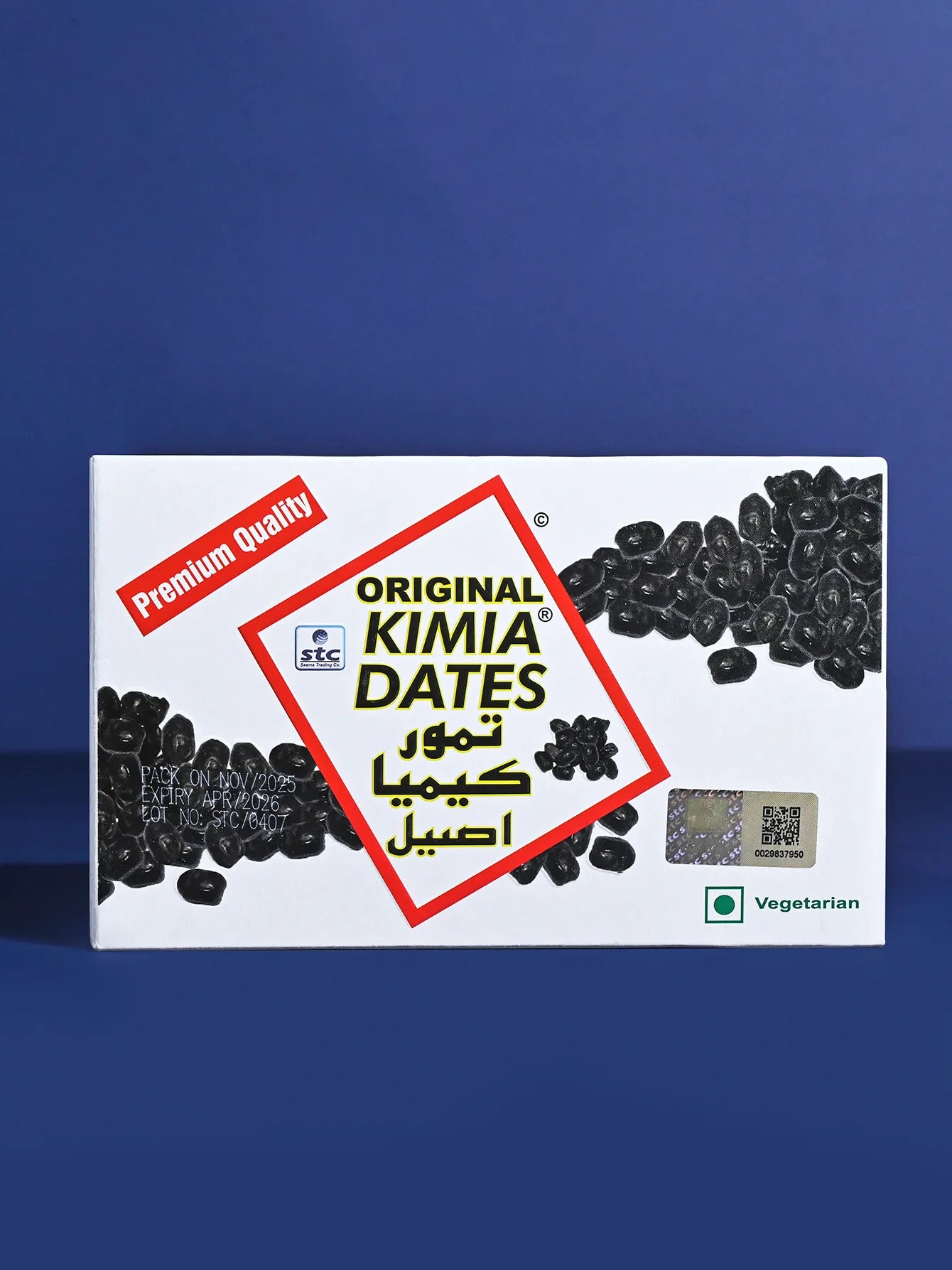 STC Original Kimia Mazafati Dates 500g carton box